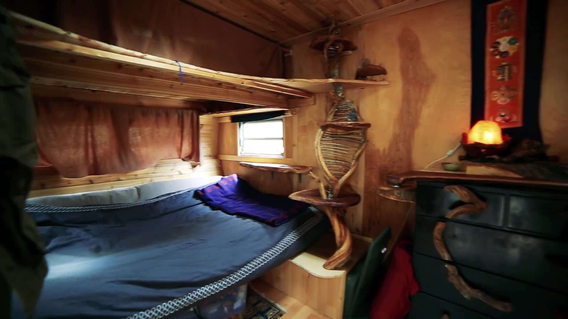 Creative use of space in the tiny house