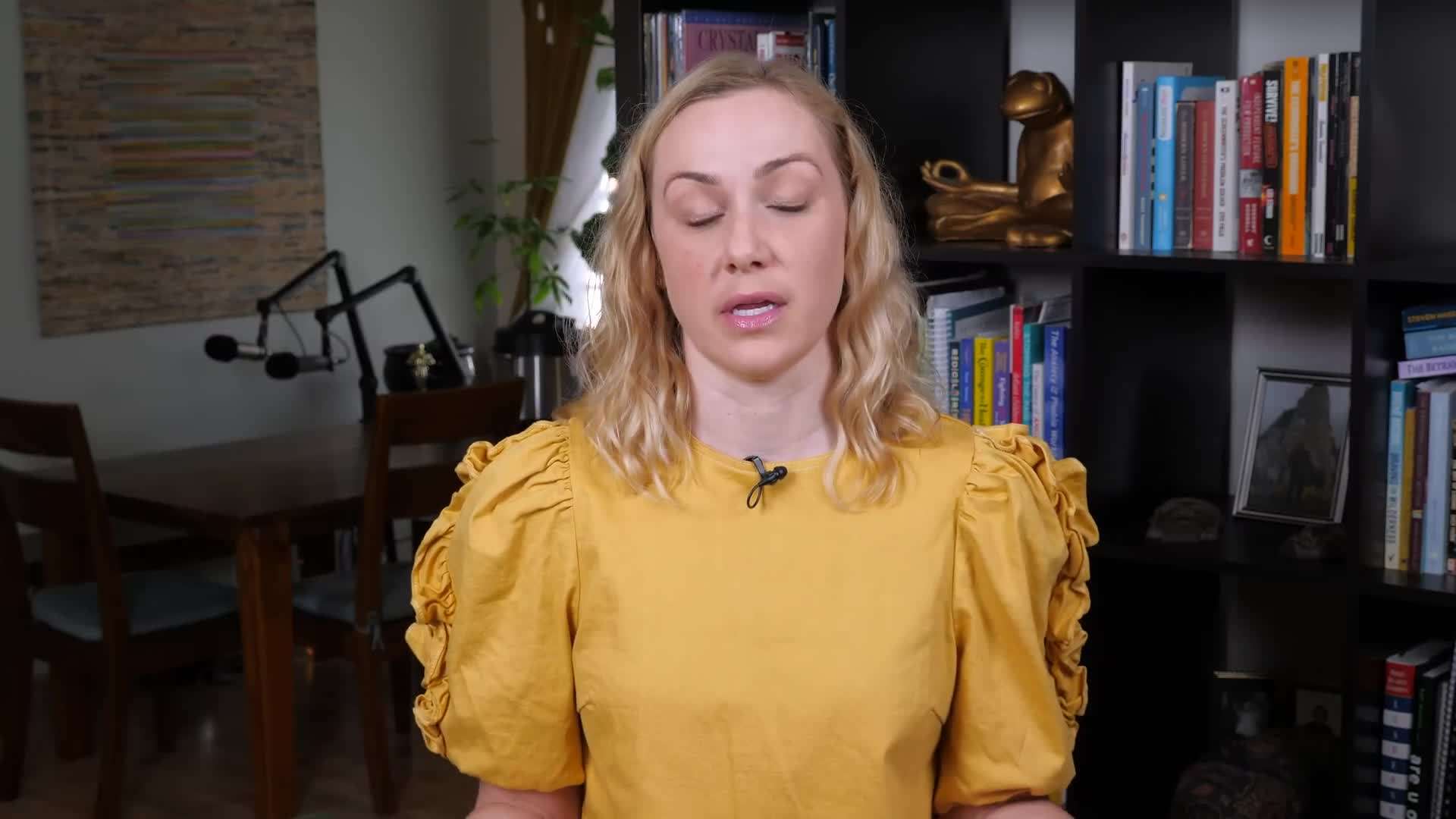 Illustration of a person looking downcast