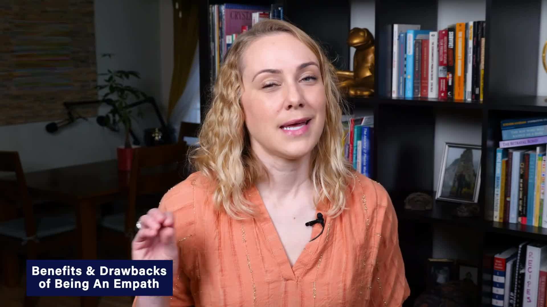 Image of a person practicing self-care while empathizing with others