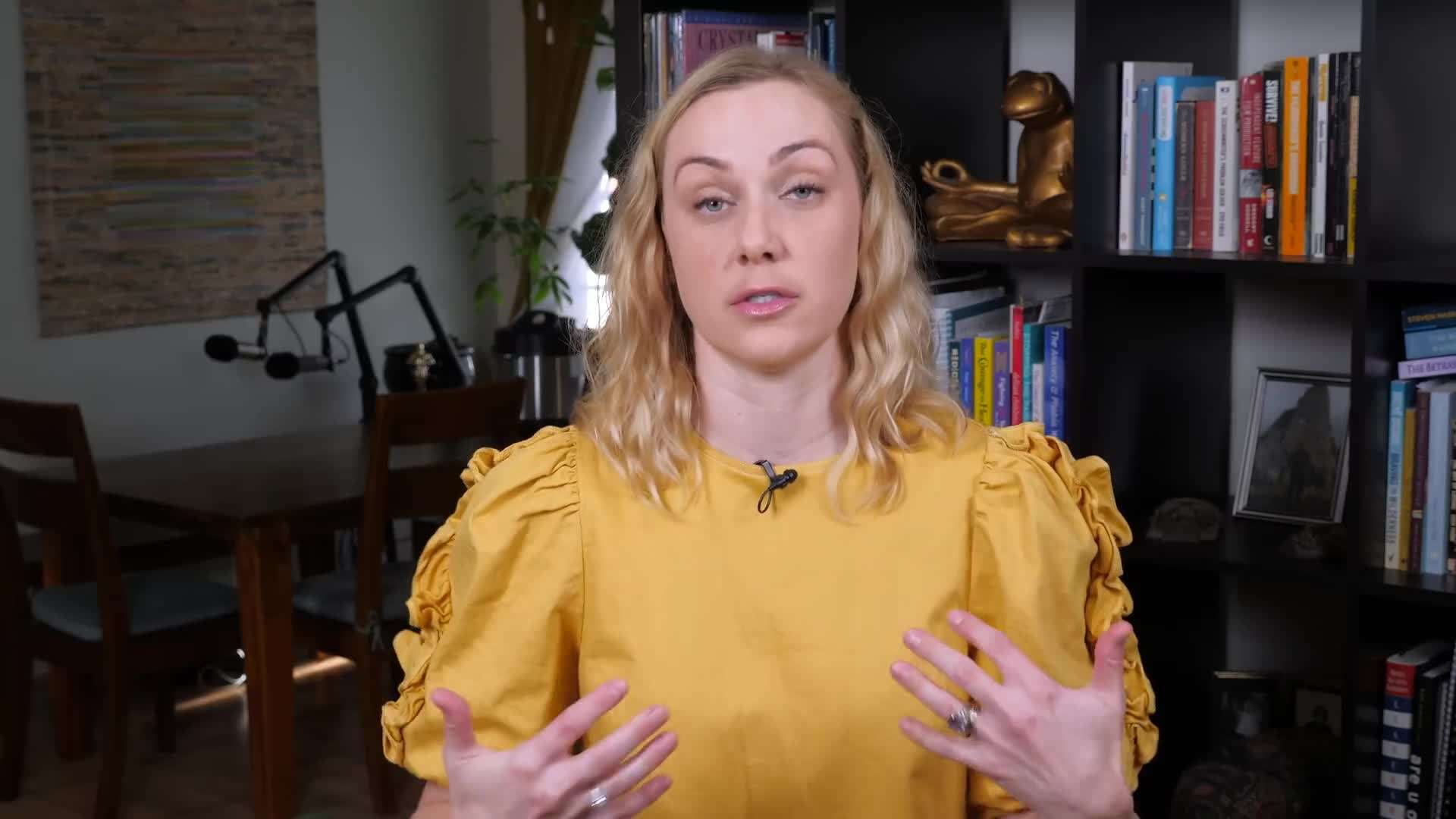 Illustration of someone practicing mindfulness