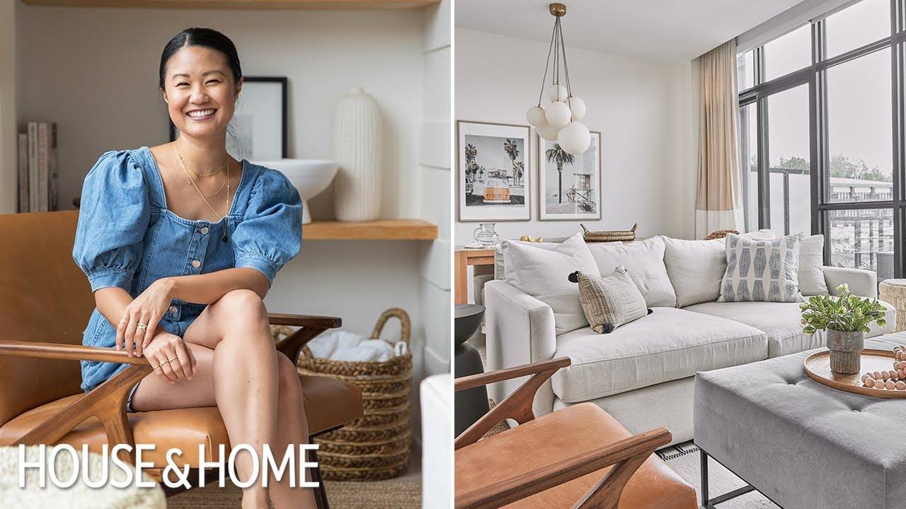 A Waterfront Townhouse With Beachy Accents - An Inside Look by Natalie Chong