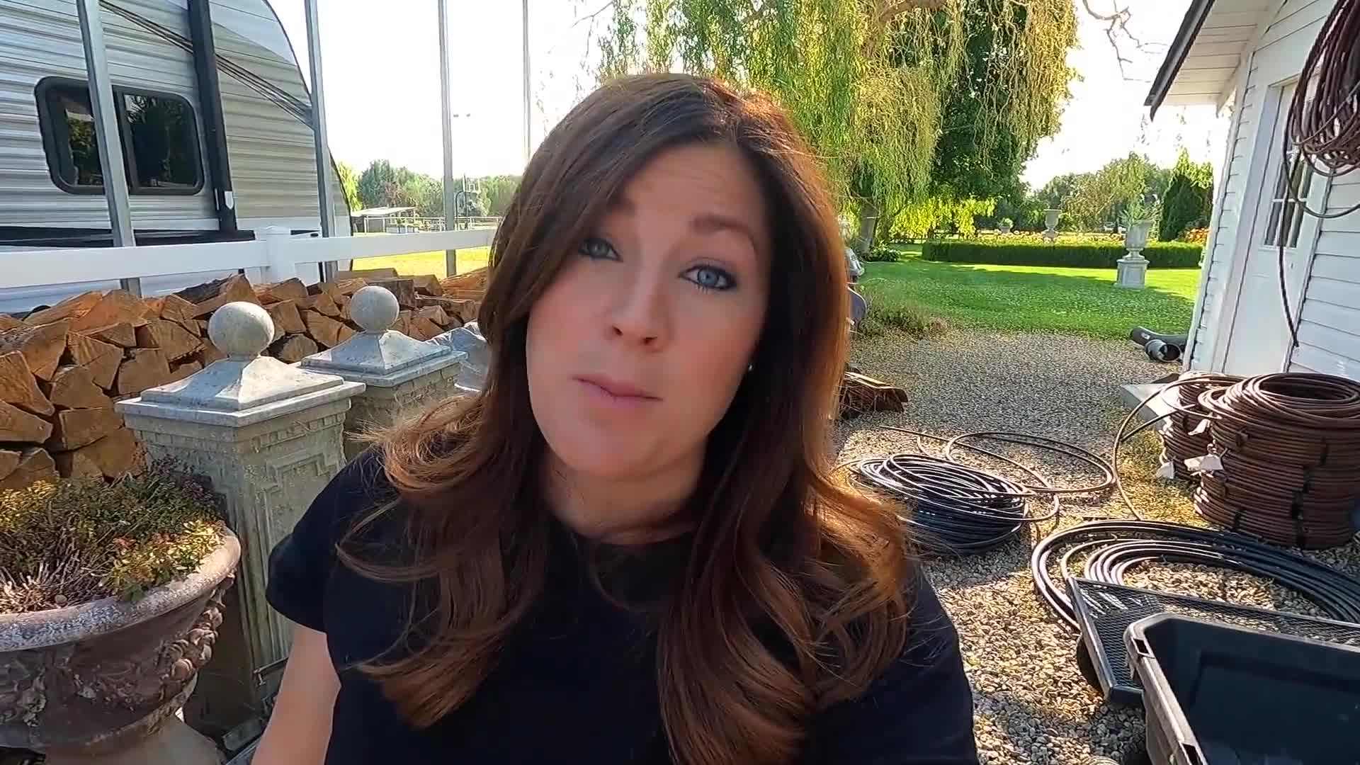 Cleaning the container with soap and water