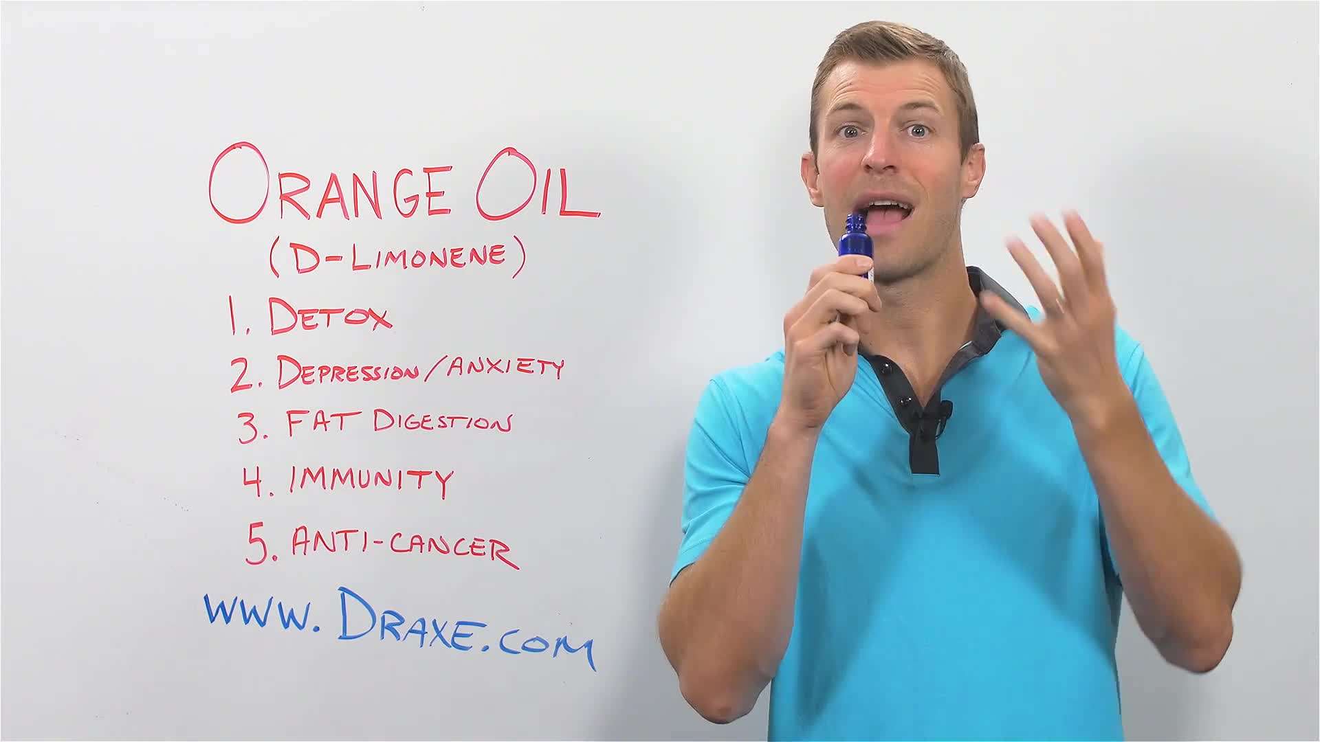 Orange essential oil diffuser