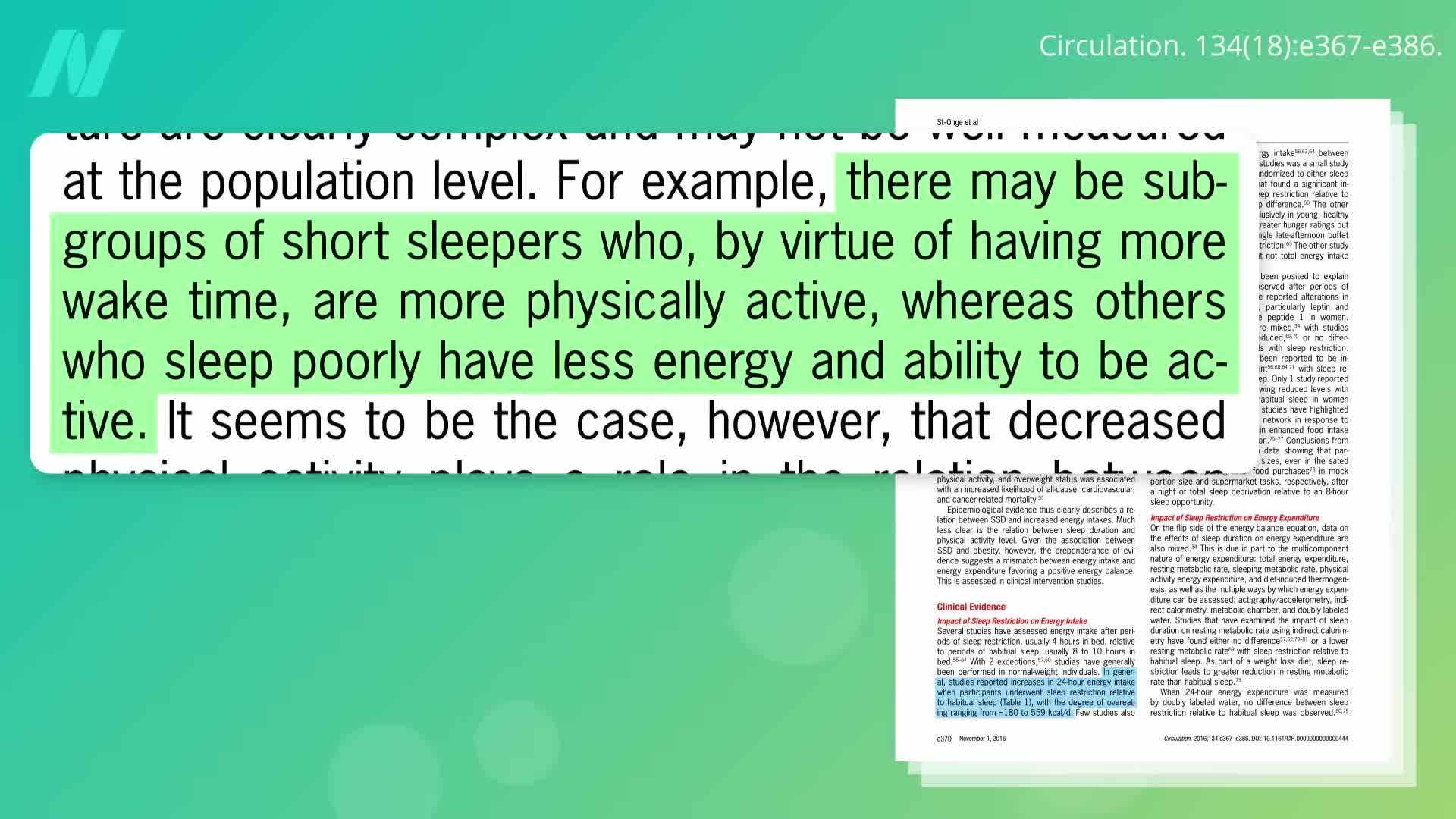 Comparison of body fat loss between groups with different sleep durations