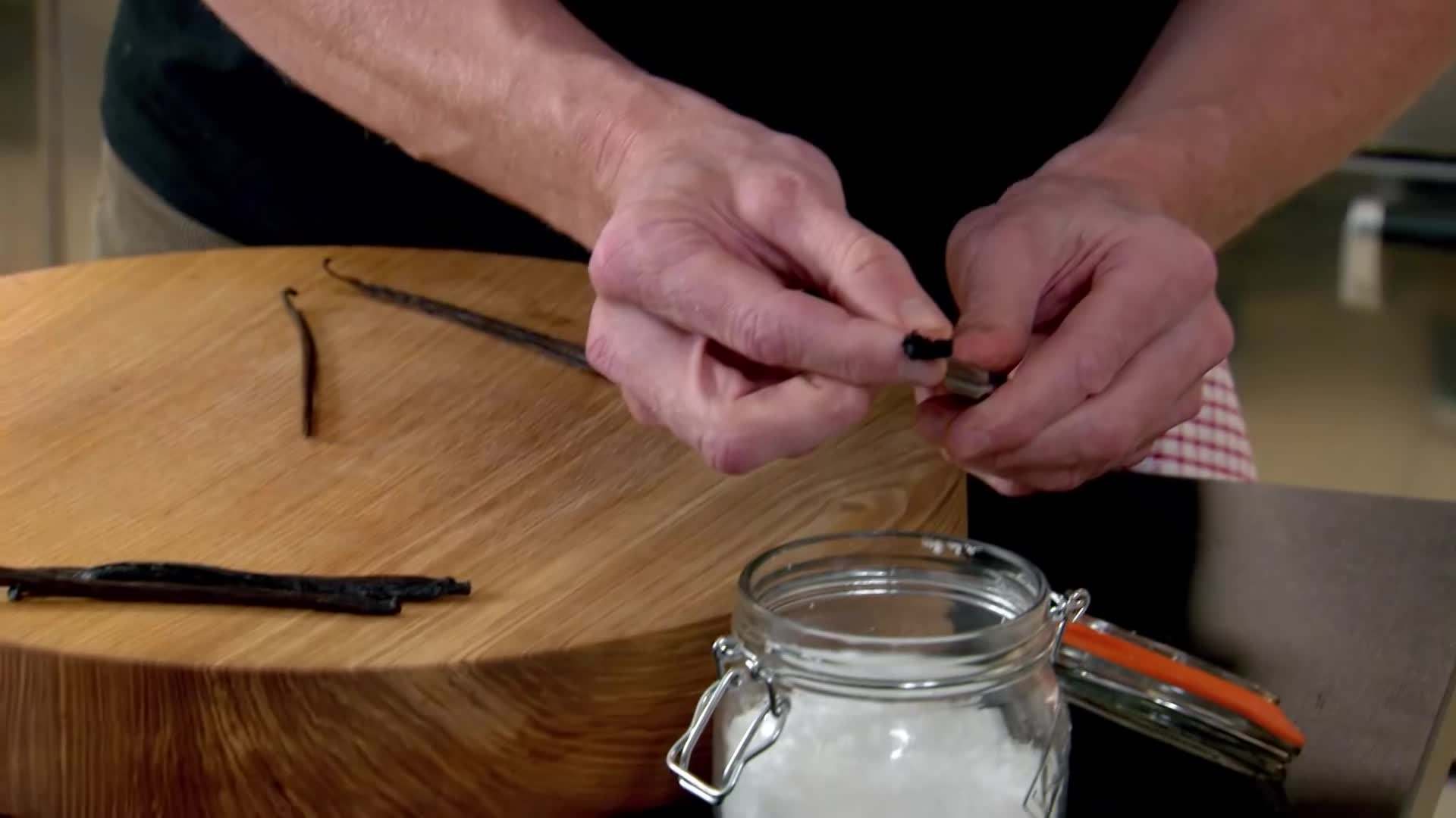 A close-up of the aromatic spices used in the vegan curry