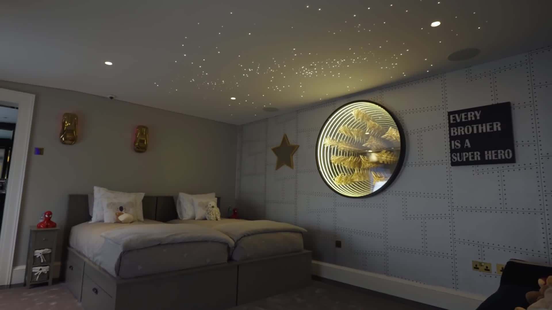 The swimming pool in the beautifully landscaped gardens