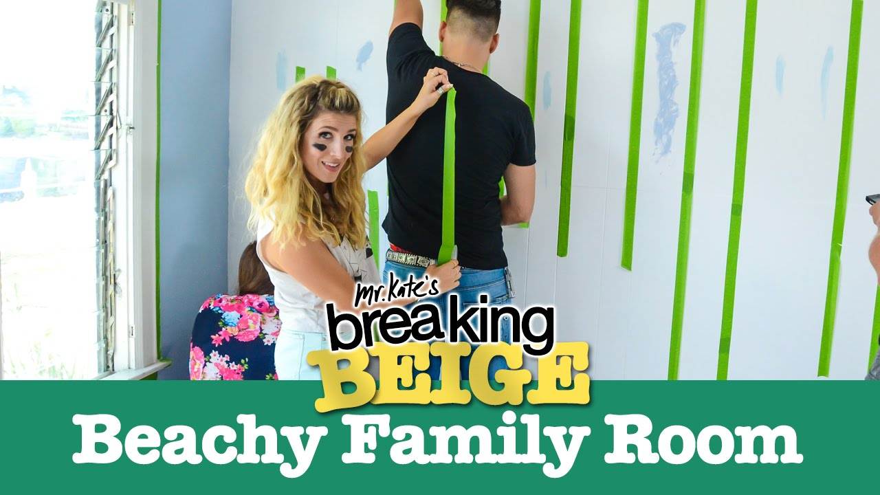 How to Create a Beautiful Beachy Family Room: A Step-by-Step DIY Guide