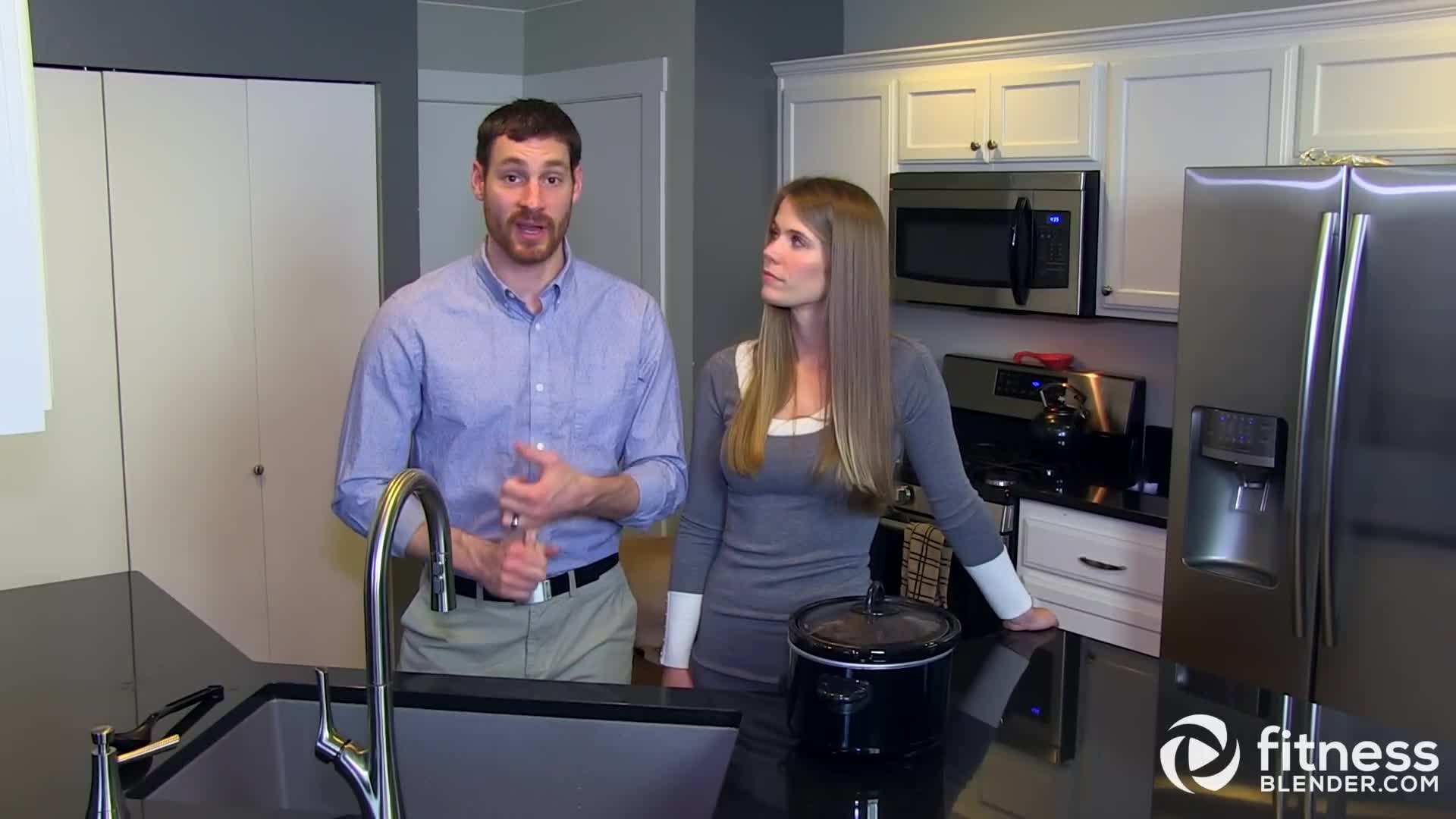 Rinsing beans under cold water