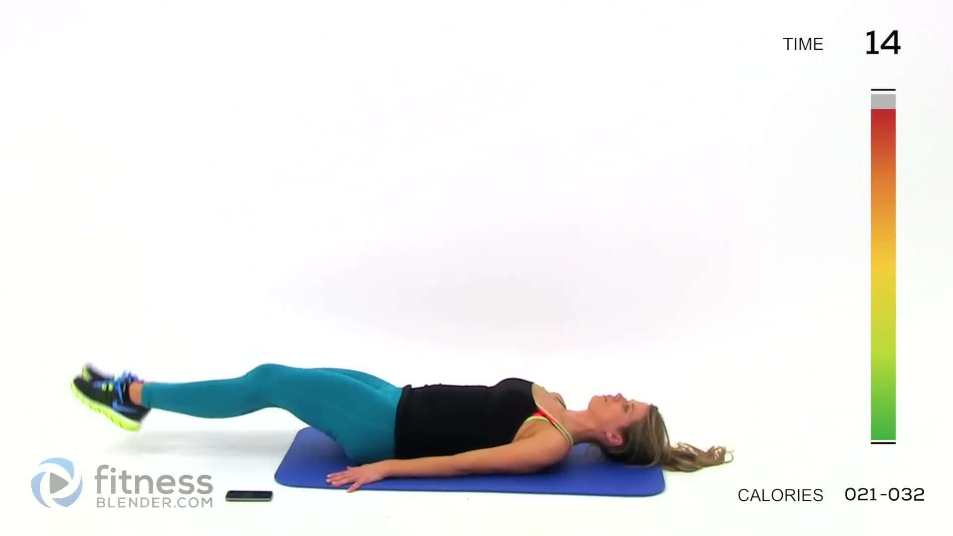 Man doing mountain climbers