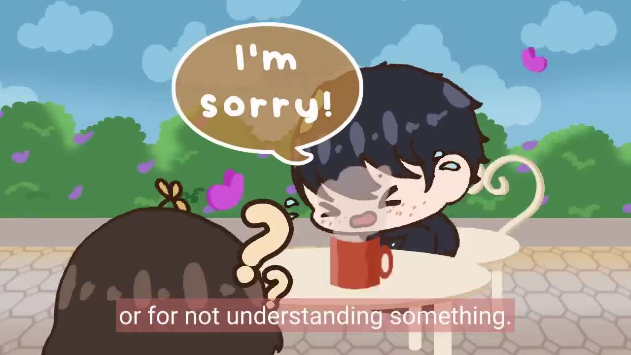 Illustration of a person saying no