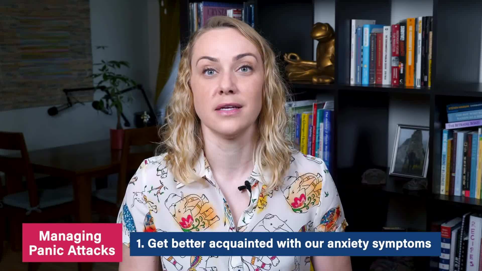 Symptoms of Panic Attacks Illustrated