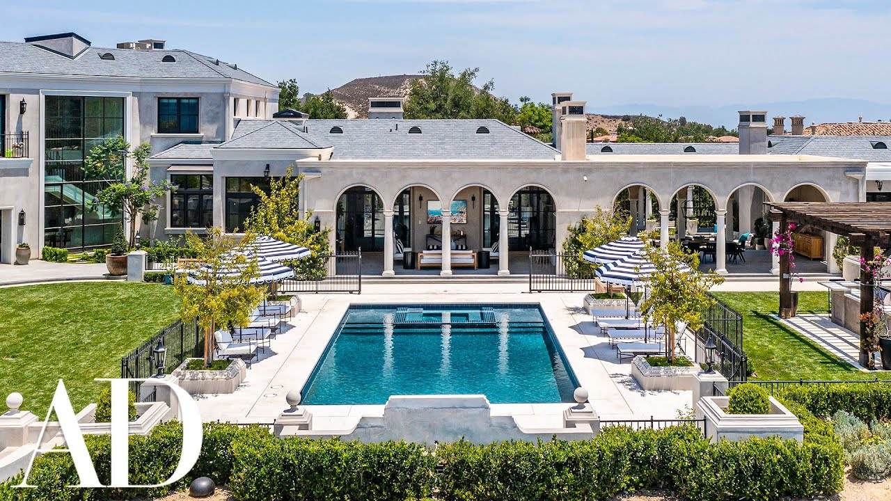 Inside An NFL Star's $30,000,000 Mountaintop Estate | On The Market | Architectural Digest