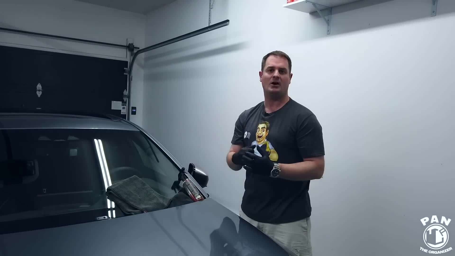 Applying Car Interior Polish