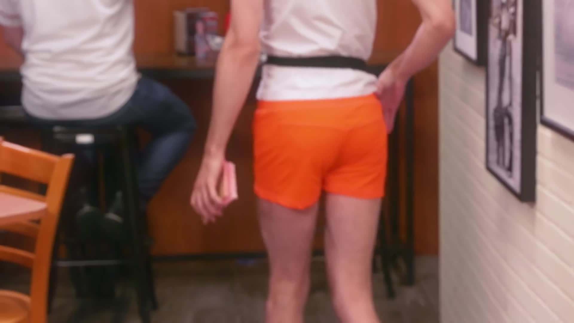 Cheering on your favorite team at Hooters