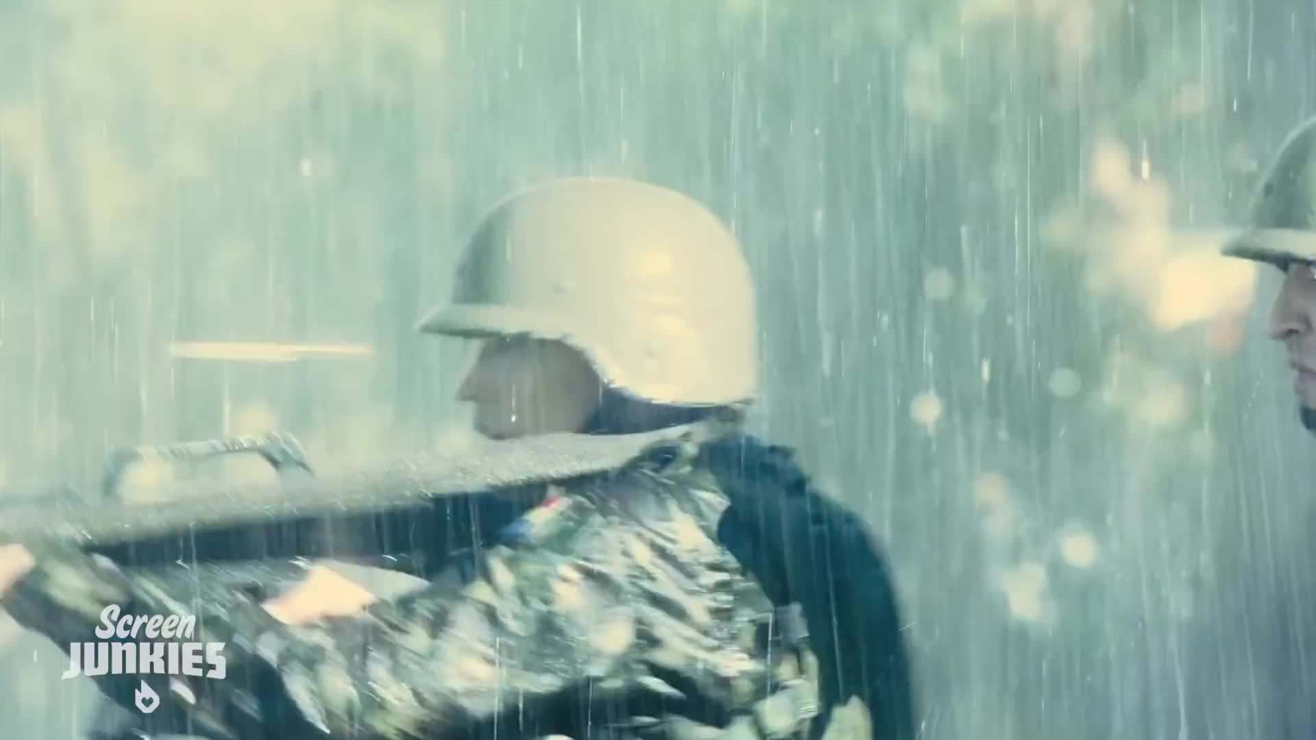 Funny caption mocking a scene from the movie