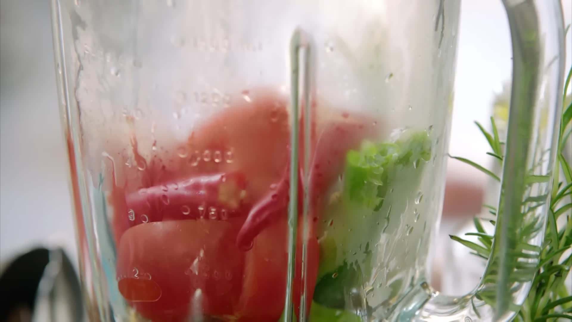 Slicing Chicken and Vegetables