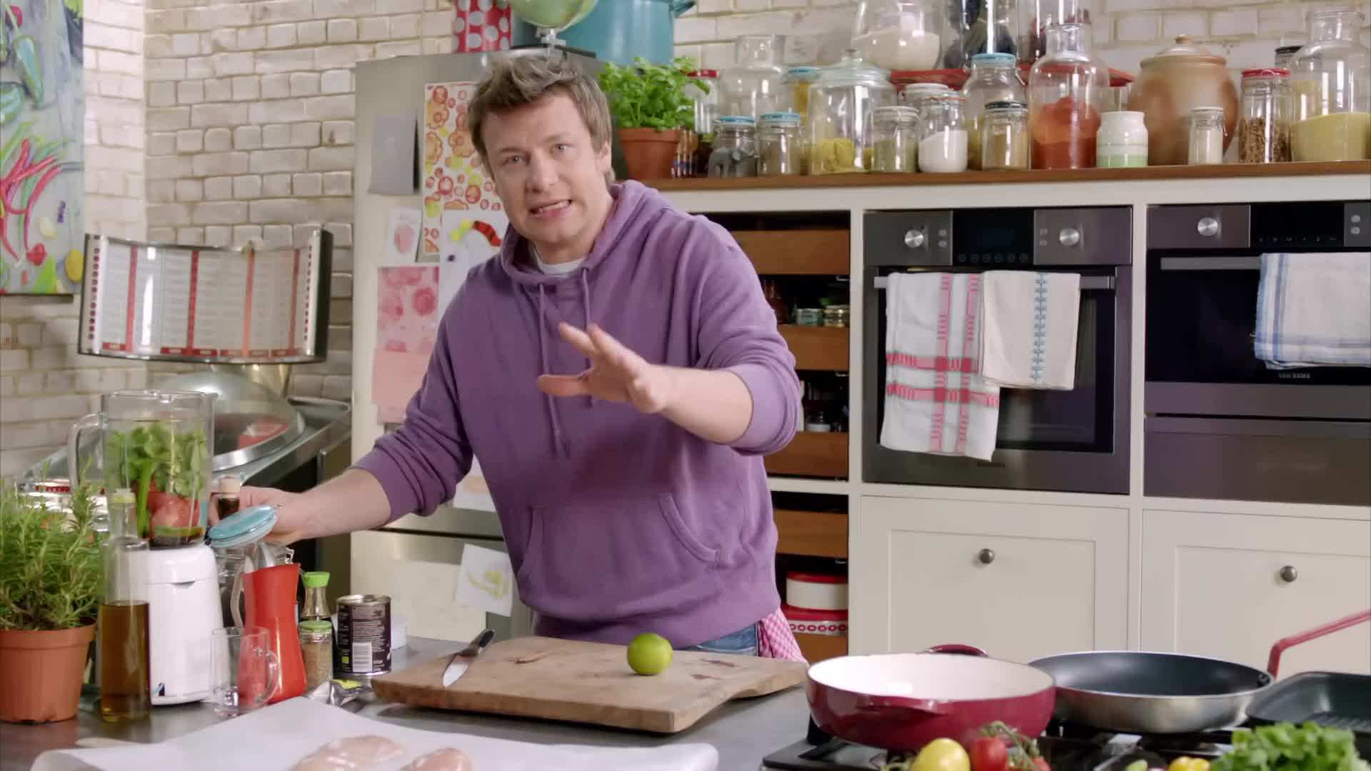 Marinating Chicken and Vegetables