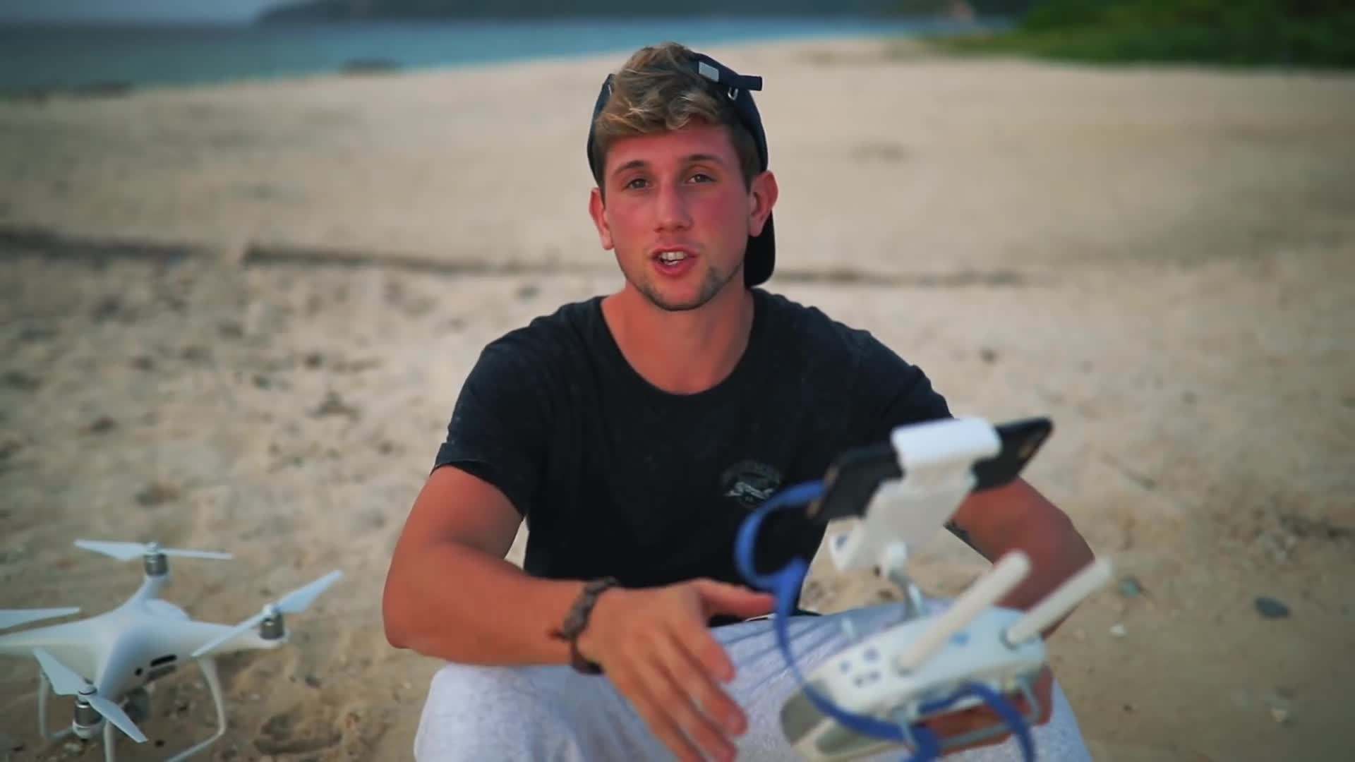 Relaxing on the pristine white sandy beaches