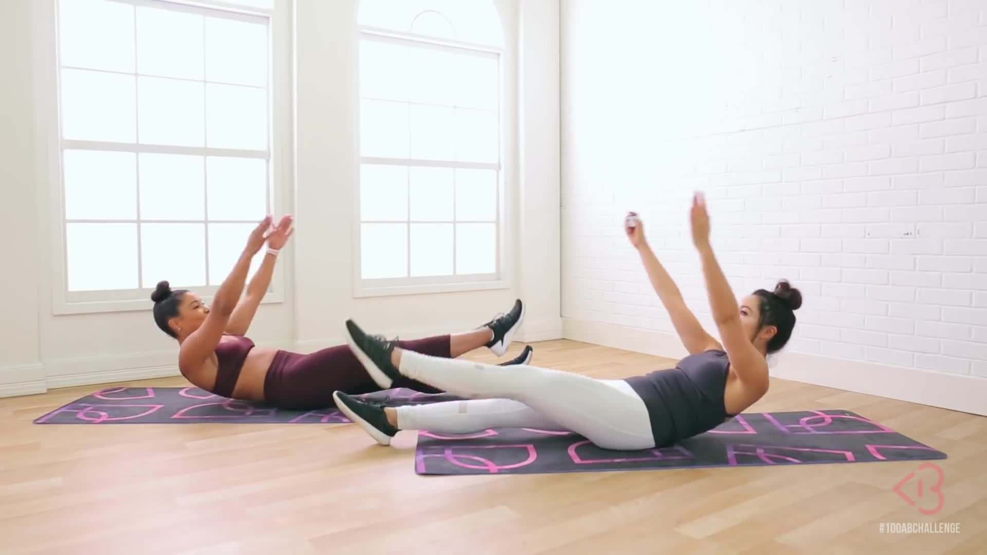 Proper form for single-legged jackknives