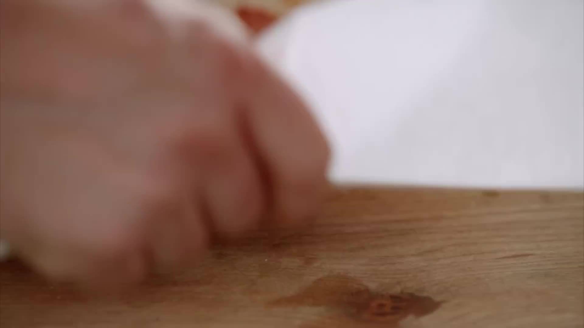 Spreading Refried Beans on Tortilla Wrap