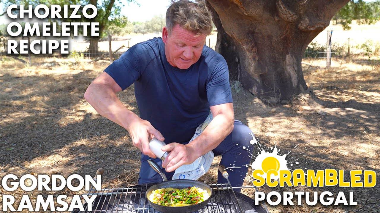 Gordon Ramsay's Chorizo Omelette Recipe - A Delicious and Local Dish from Portugal