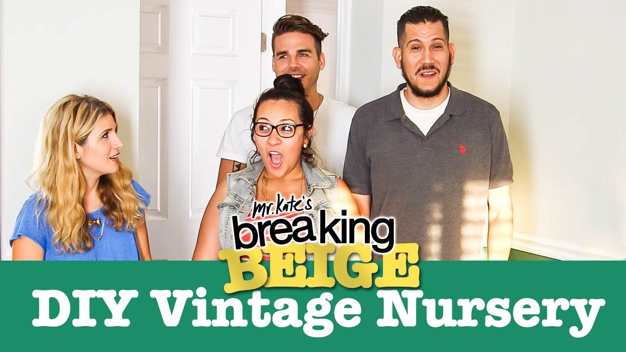 The Perfect DIY Vintage Nursery (PART 2) | Breaking Beige | DIY Home Decor | Mr Kate
