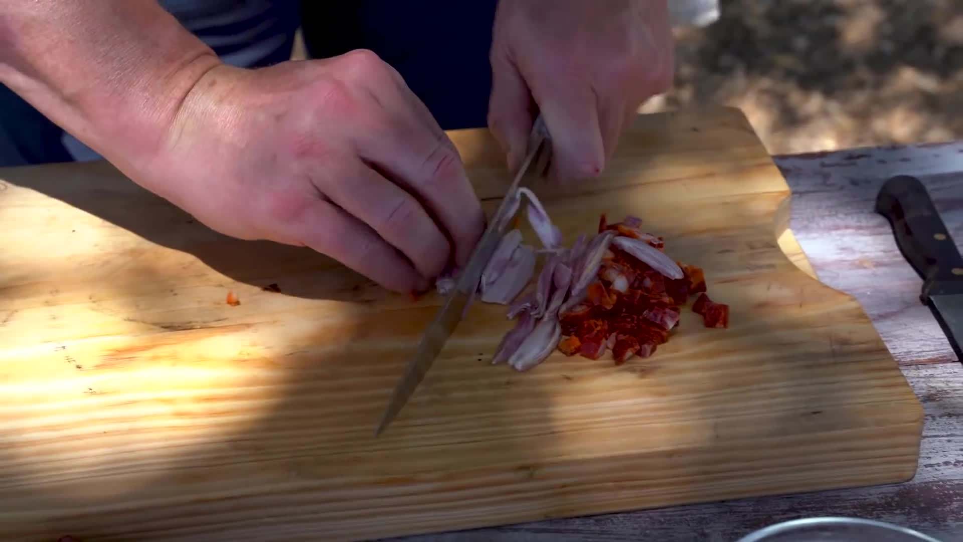 Local produce and Chorizo ingredients