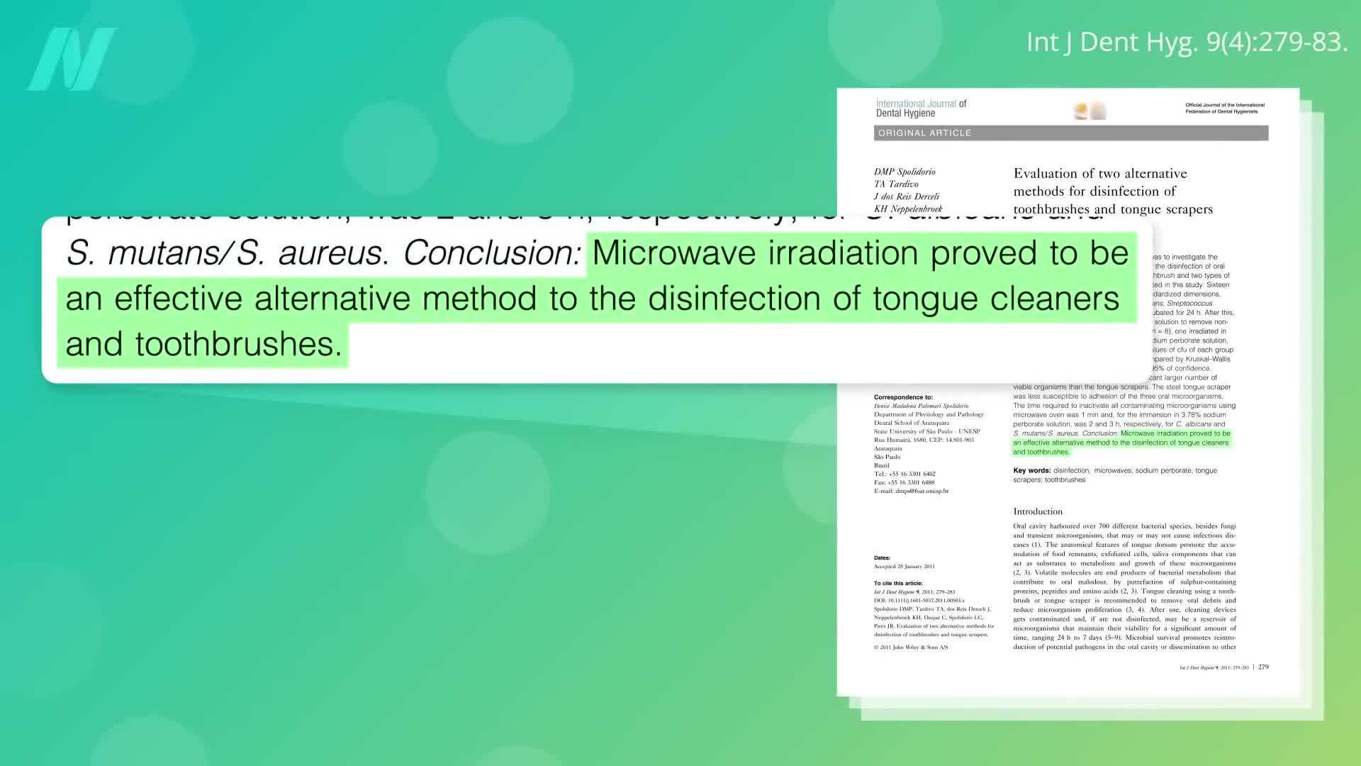 Proper technique for tongue scraping