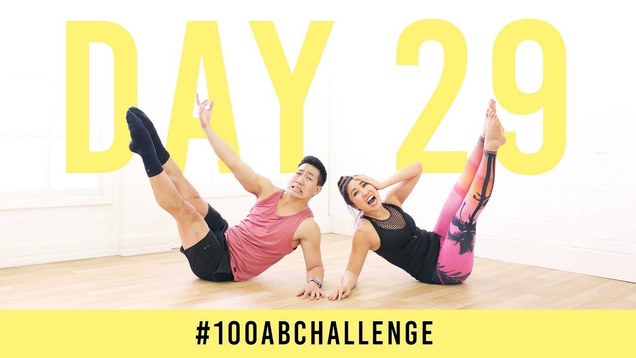 Achieve Strong Abs: #100AbChallenge Day 29 with Alex Wong