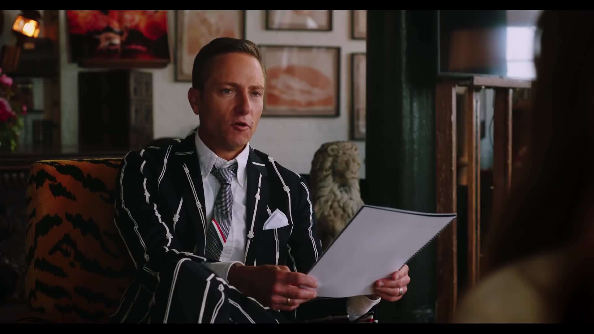 Gigi Hadid showcasing the dining area on the bohemian terrace