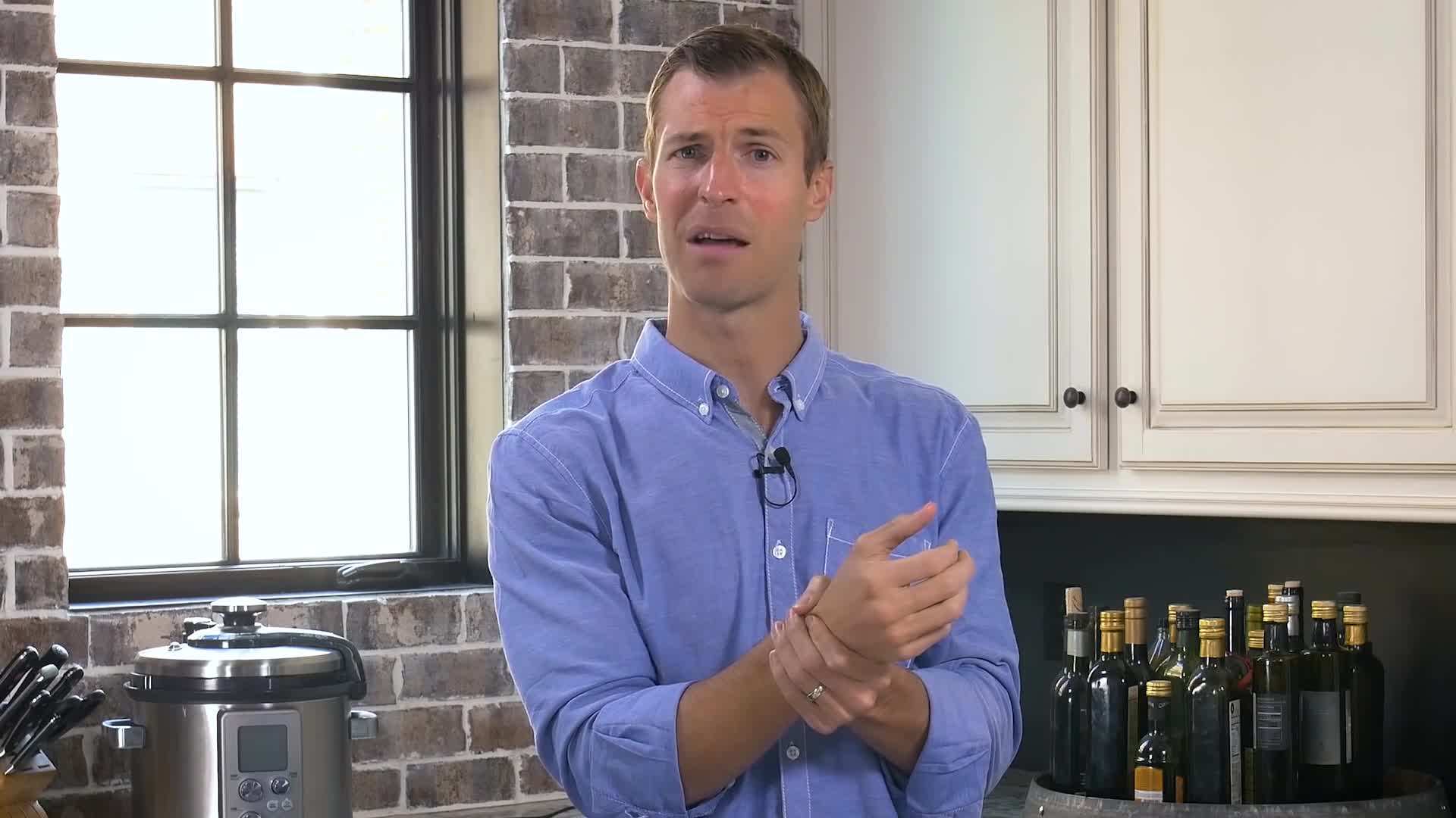 Demonstration of physical therapy exercises for tennis elbow