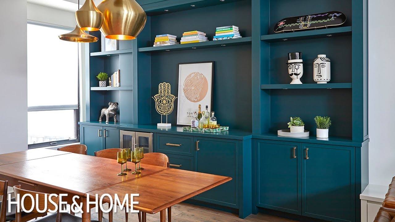 Makeover: Big Impact With Colored Cabinets