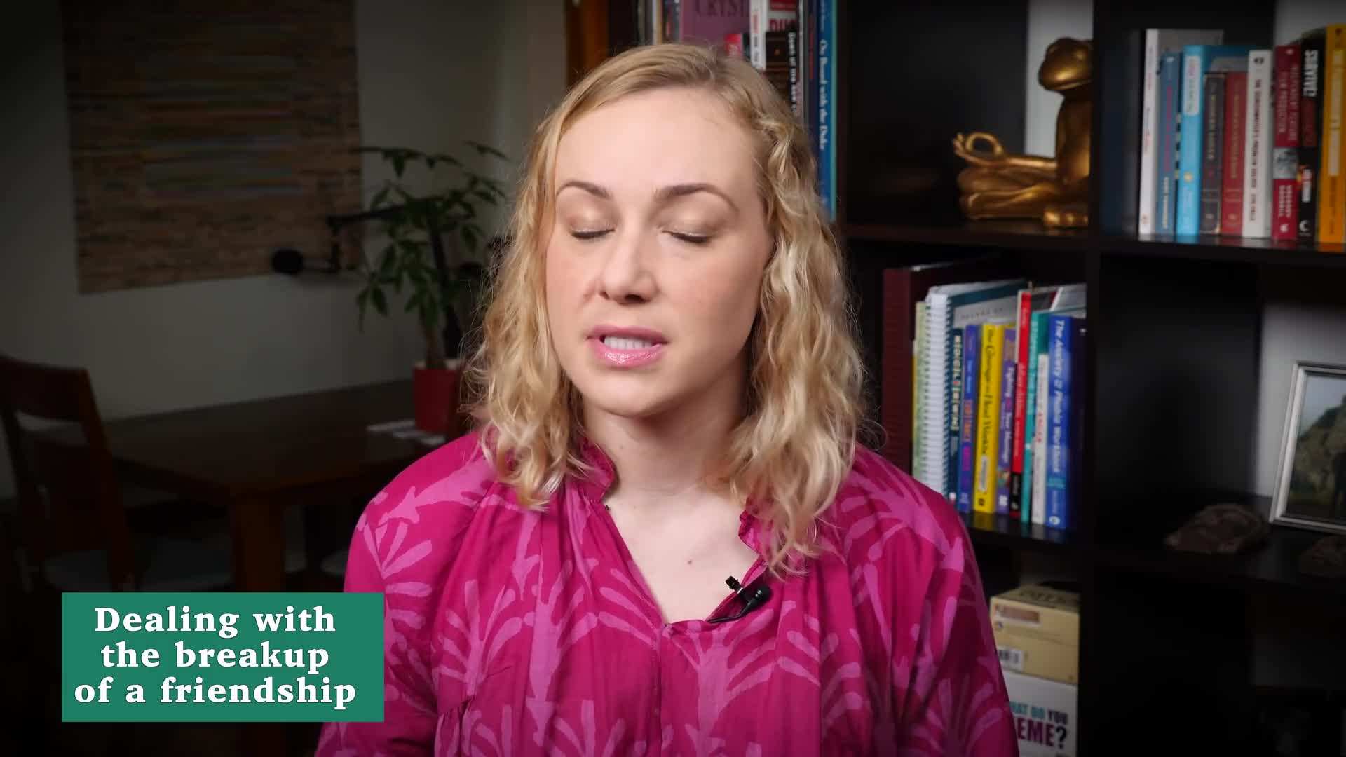 Illustration of a person seeking support from friends