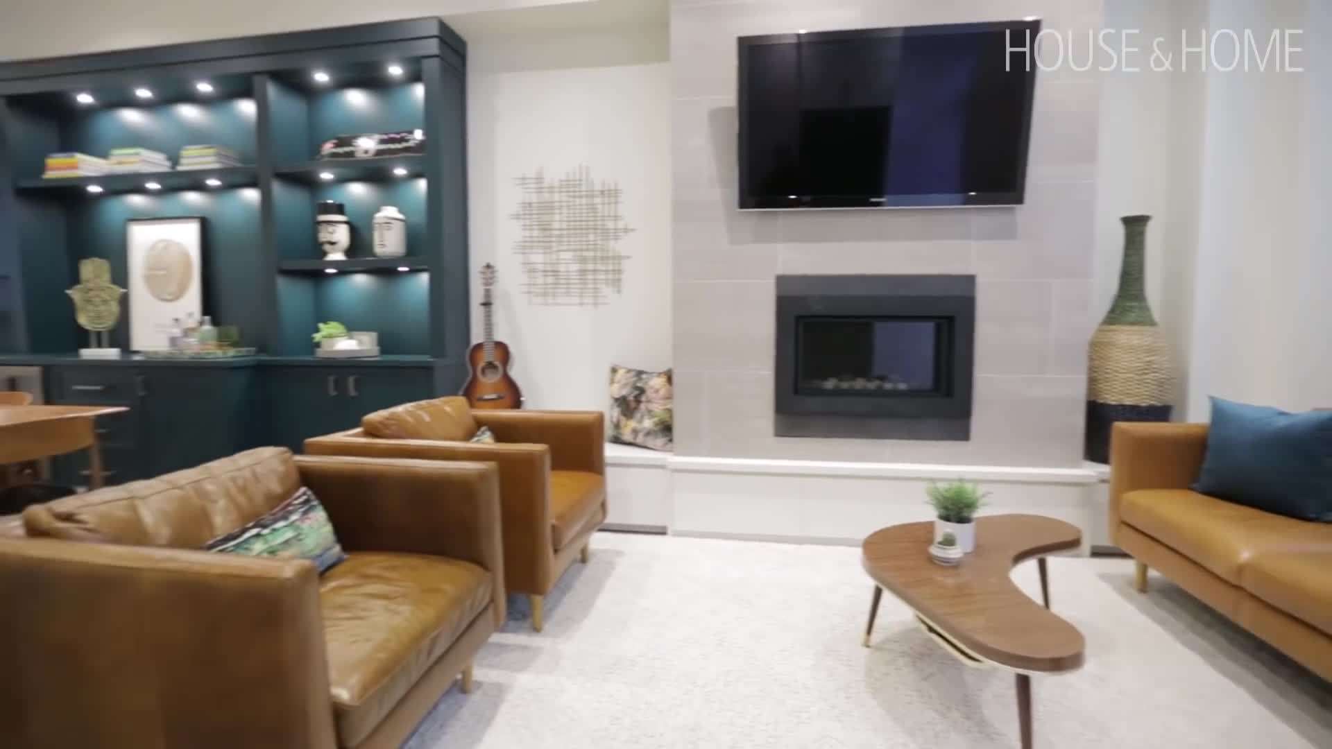 Choosing a bold blue color