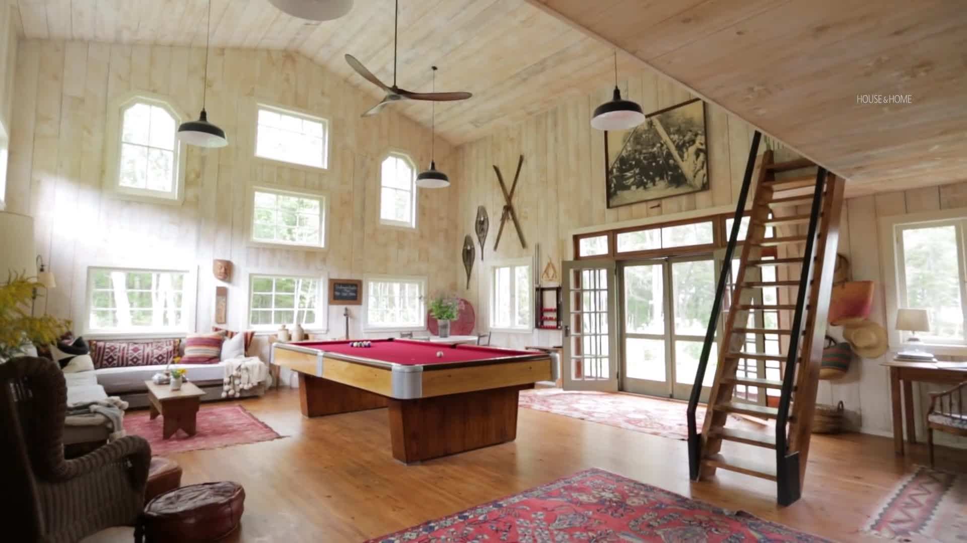 Reclaimed wood accents