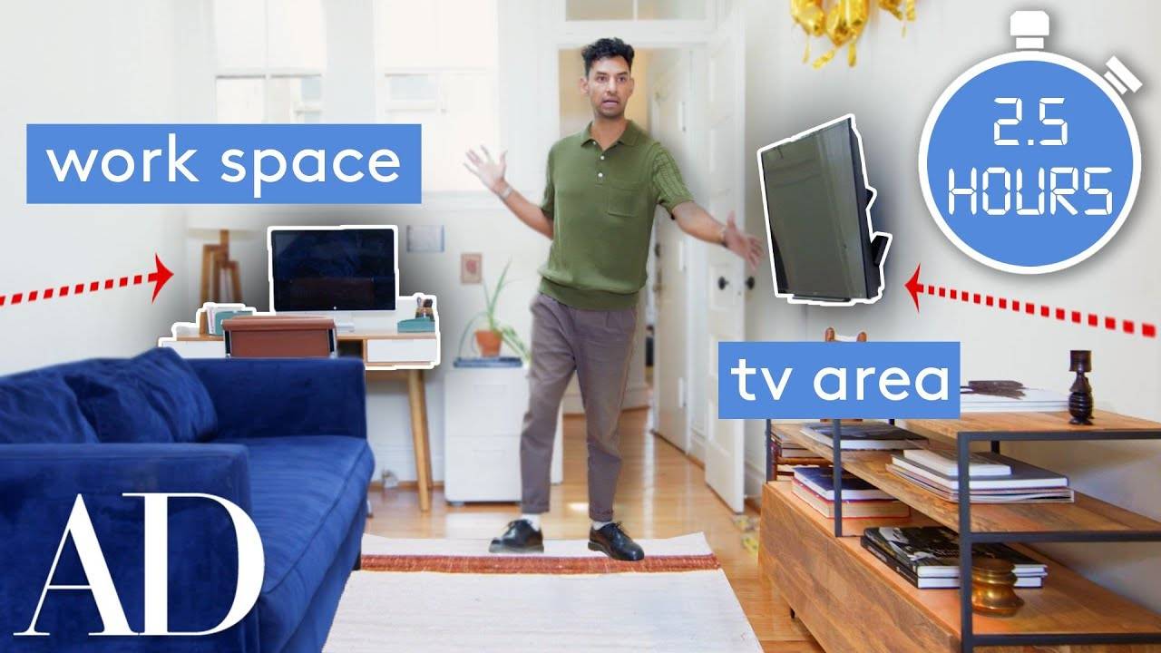 2.5 Hour NYC Living Room Makeover By Pro Designer: A Transformative Journey