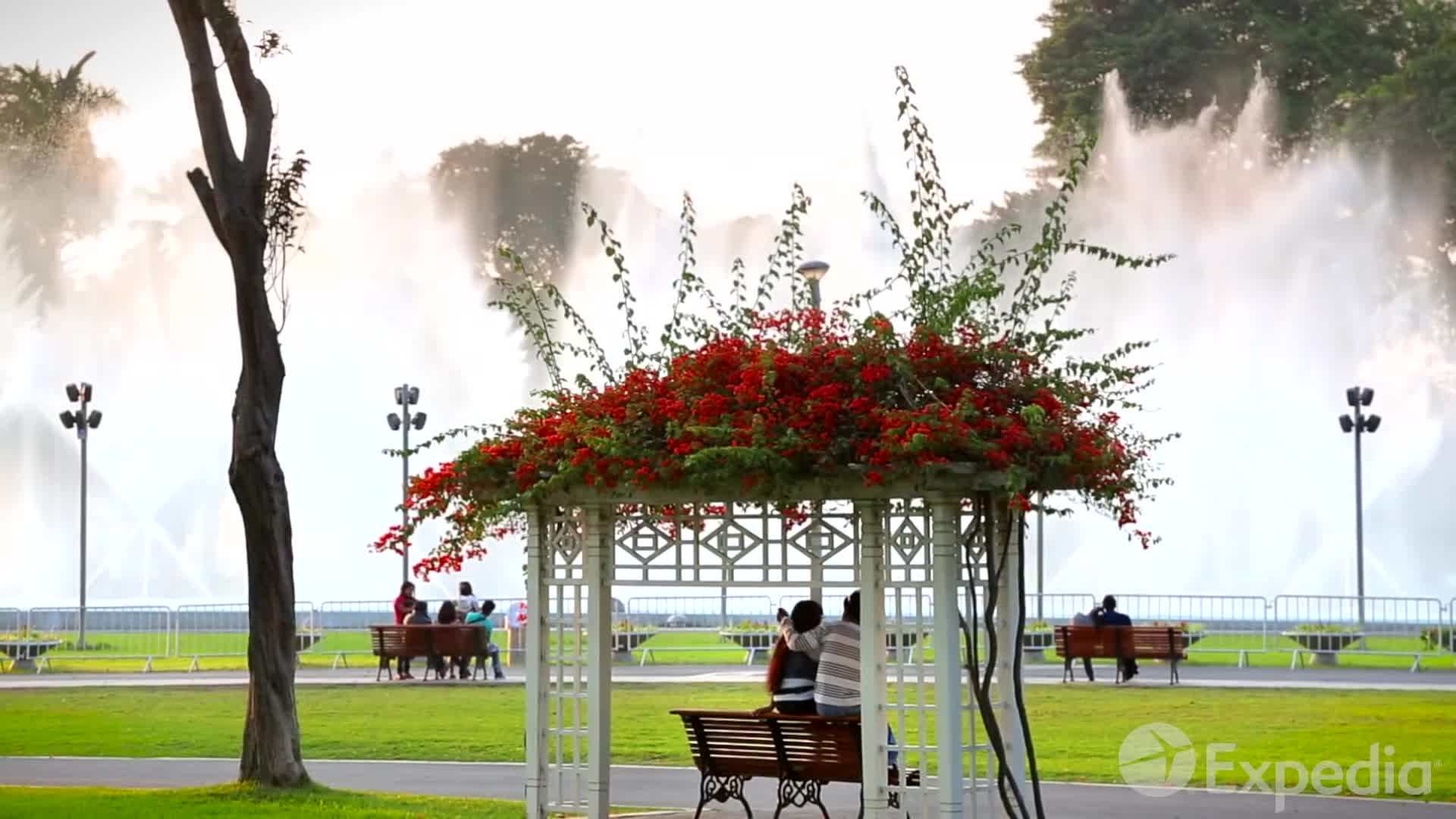 Lima's colorful facades burst with vibrant colors