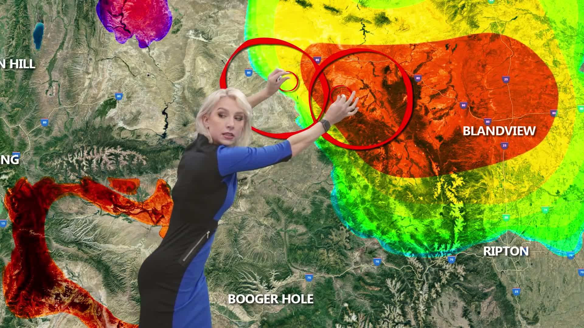 Anchors Meredith Waters and Roger Grabbett