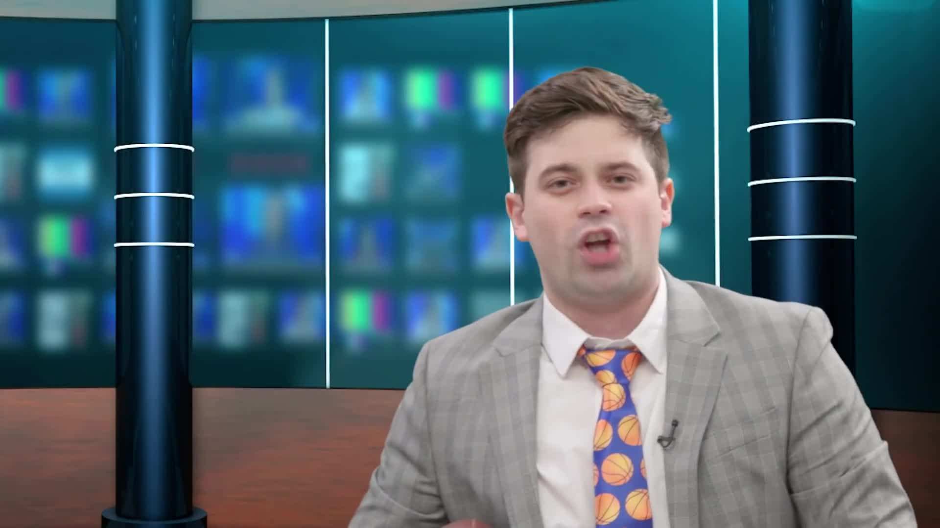 Anchors Meredith Waters and Roger Grabbett