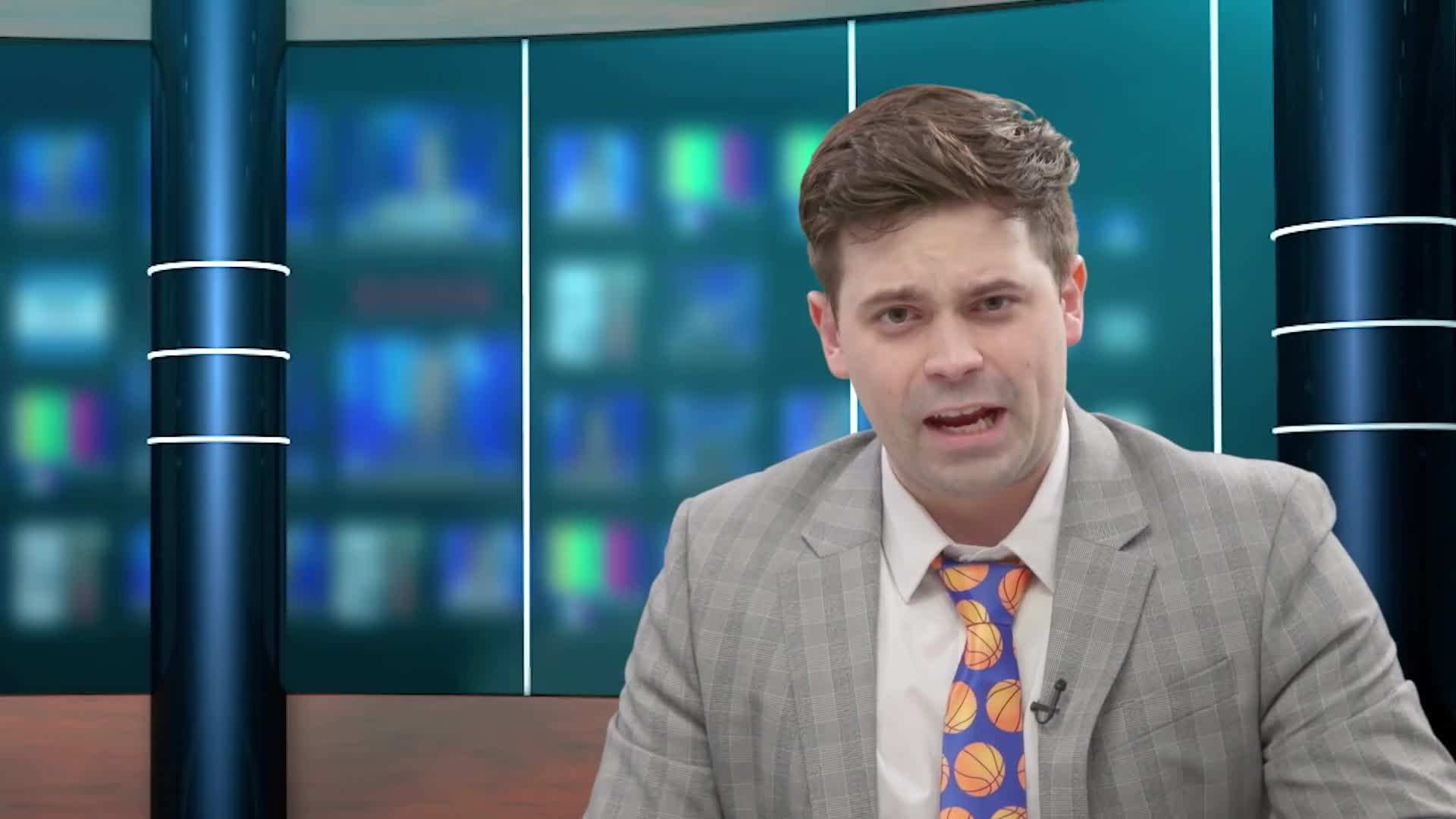 Anchors Meredith Waters and Roger Grabbett