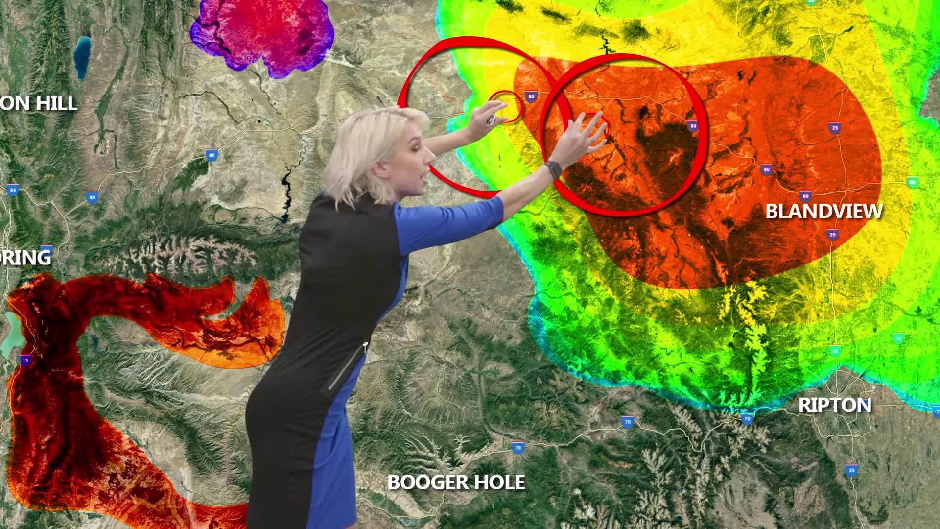 Anchors Meredith Waters and Roger Grabbett