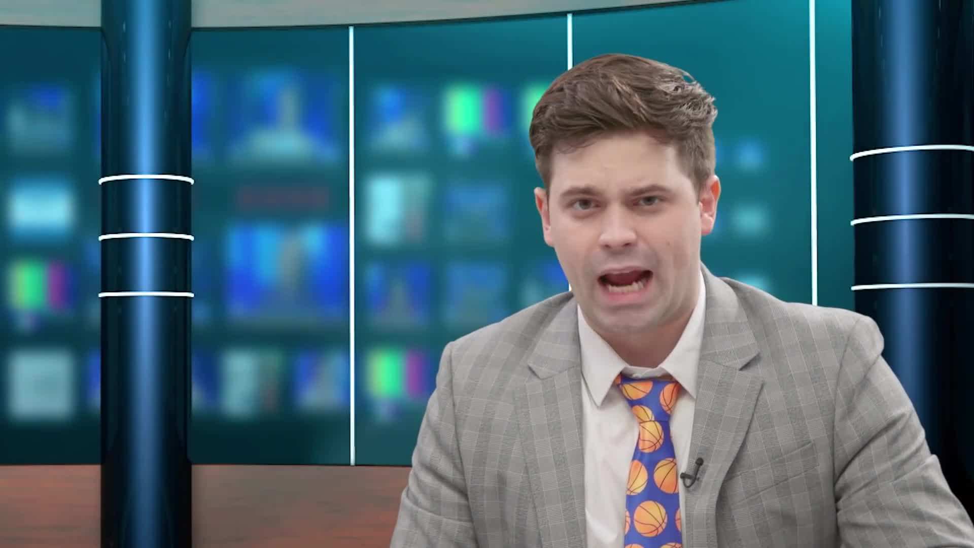 Anchors Meredith Waters and Roger Grabbett