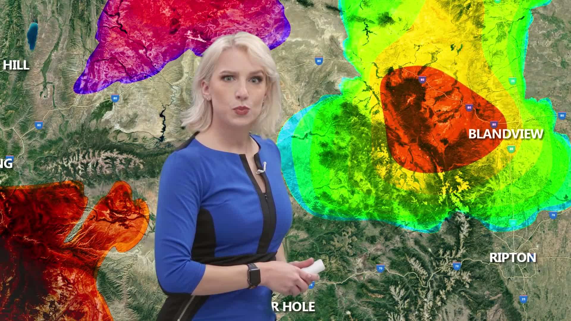 Weather Woman Dallas Floods