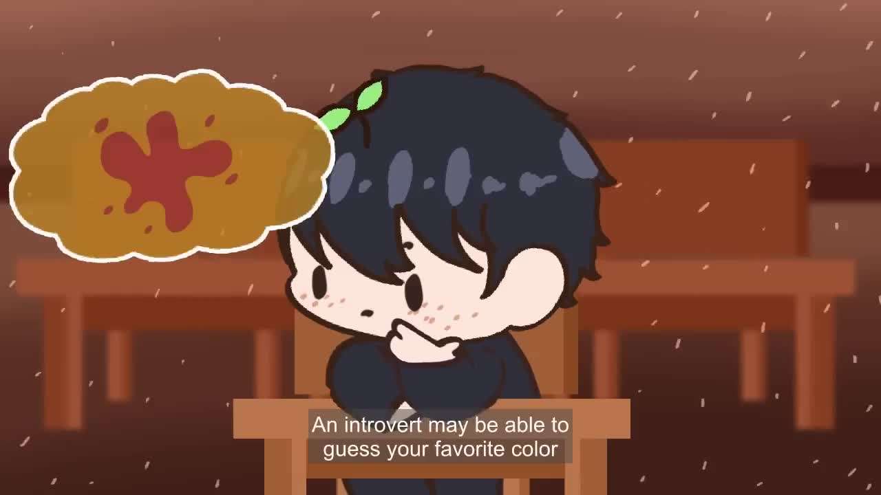 Introvert noticing details