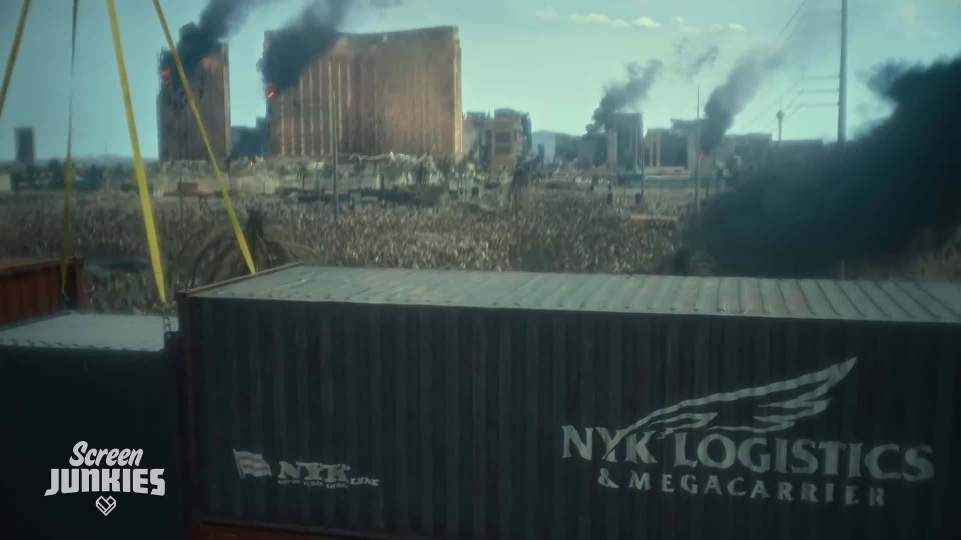 Zombie hordes taking over Las Vegas