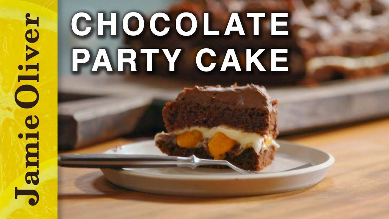 The Ultimate Chocolate Party Cake Recipe | Jamie Oliver