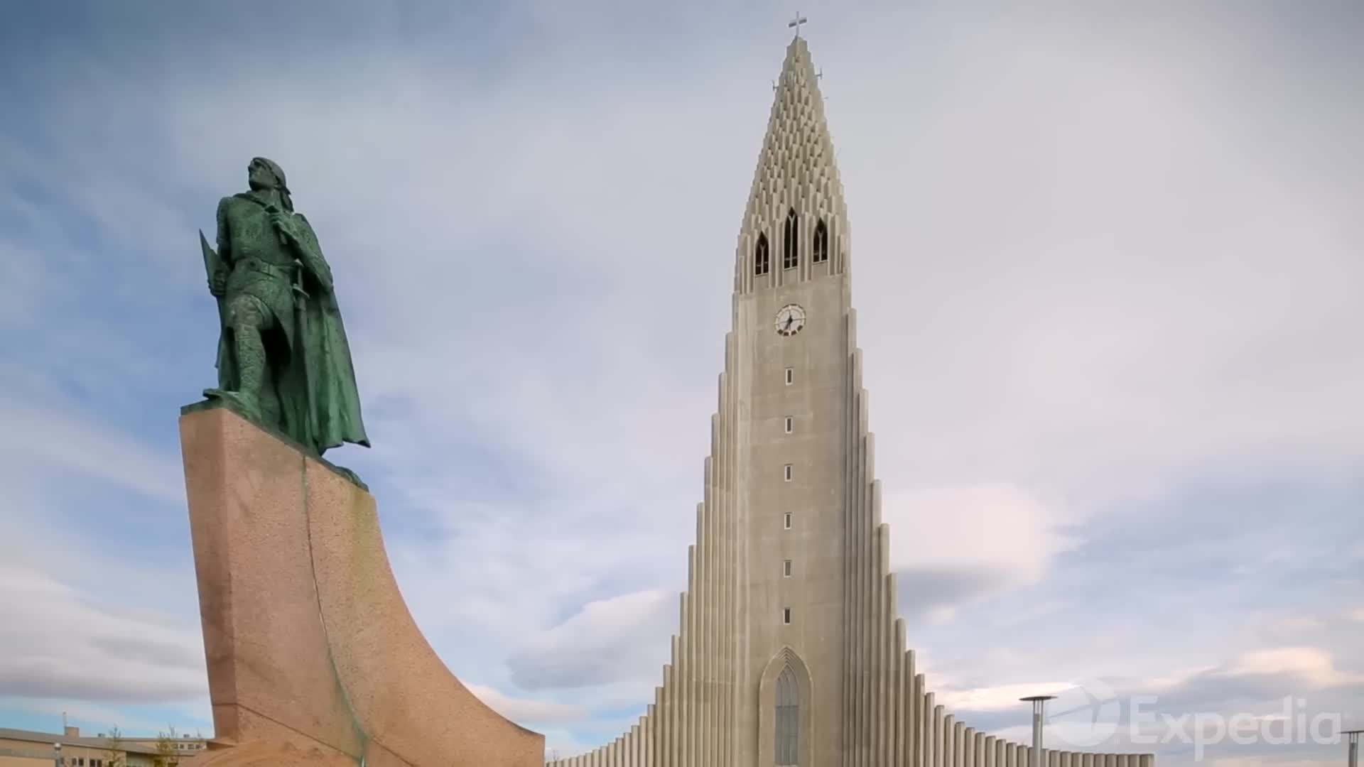 Hallgrímskirkja: A Spire from a Fairy Tale Ice-Castle