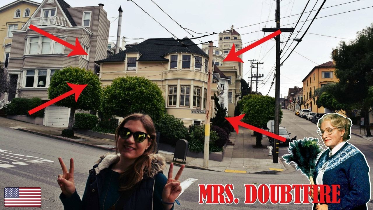 Visiting Mrs. Doubtfire's House in San Francisco: A Travel Vlog