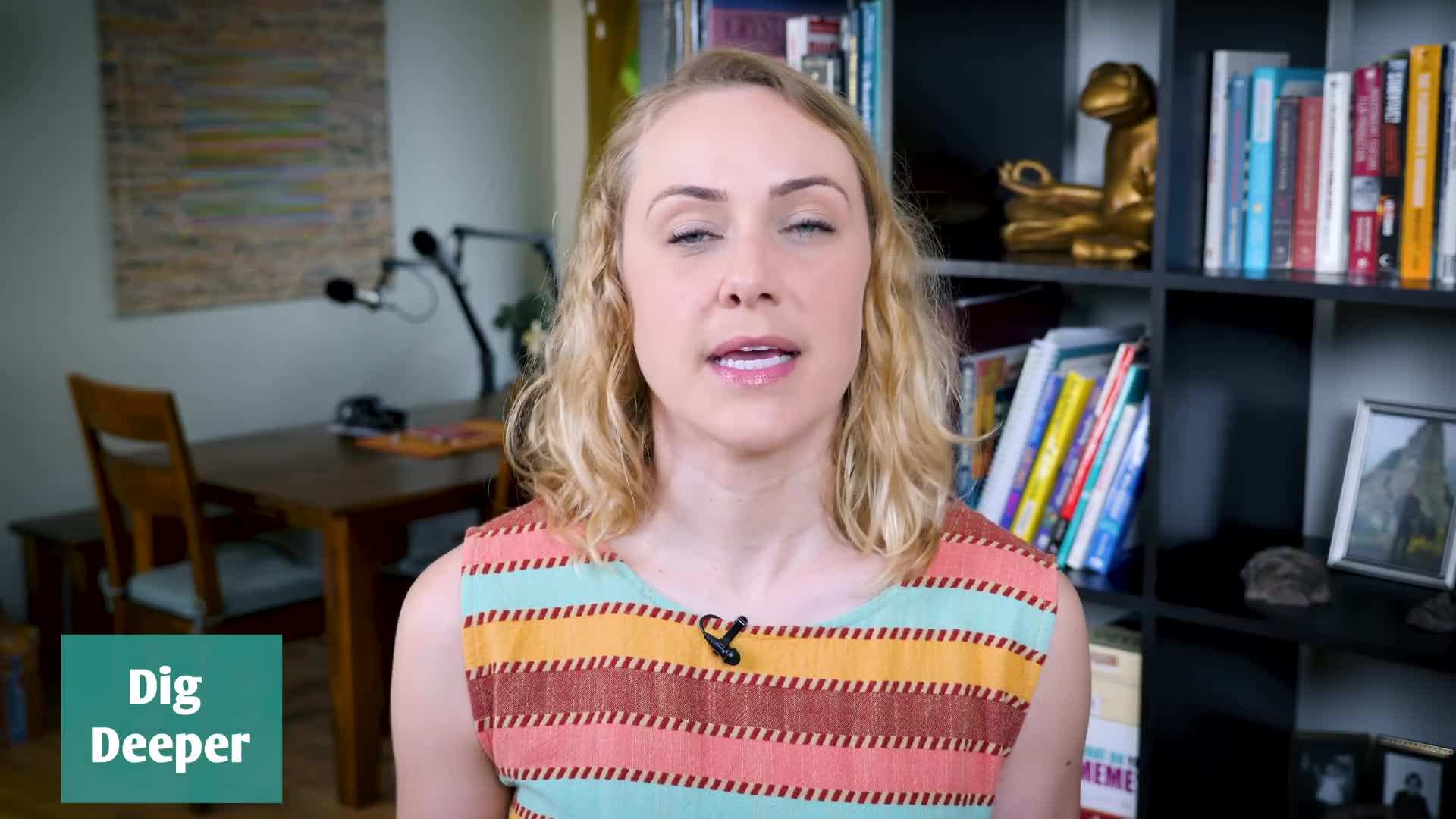 Digging deeper in therapy