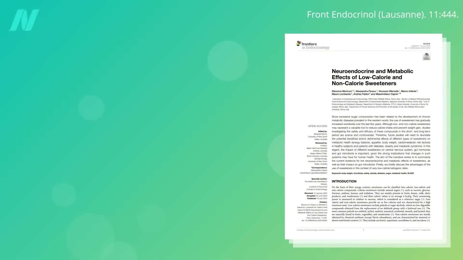 Erythritol: A Low-Calorie Sweetener